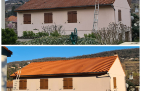  Rénovation toiture Hydrofuge coloré ou incolore