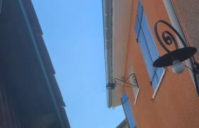 Remplacement de gouttière zinc 